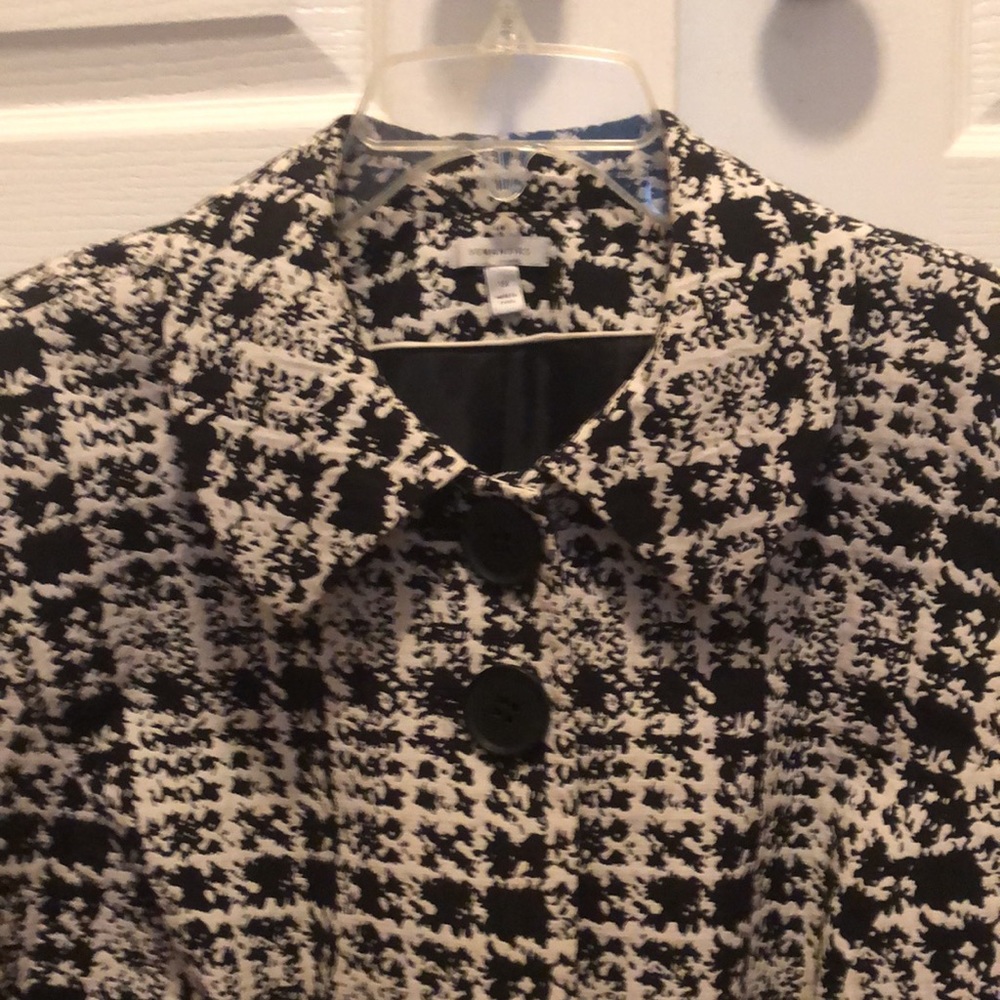Cropped Houndstooth Jacket - image 6